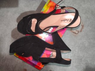 Zapatos de tacón negros
