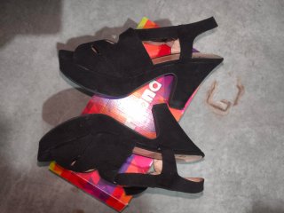Zapatos de tacón negros
