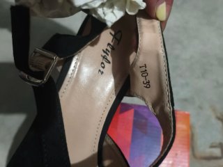 Zapatos de tacón negros