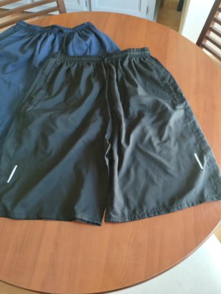 2 pantaloni sportivi casual da uomo