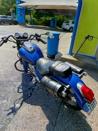 Moto Cruiser 125cc Restaurada