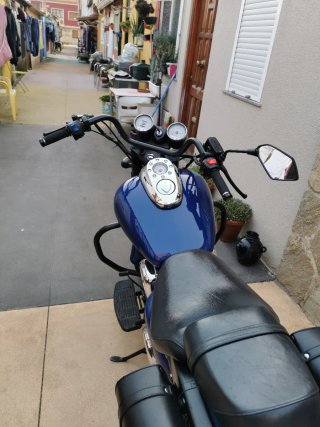 Moto Cruiser 125cc Restaurada