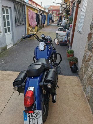 Moto Cruiser 125cc Restaurada