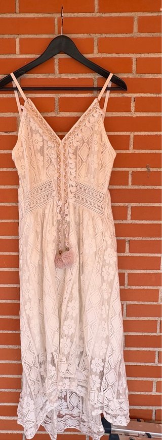 Vestido Bohemio Encaje Talla XL