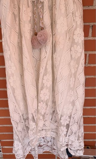 Vestido Bohemio Encaje Talla XL