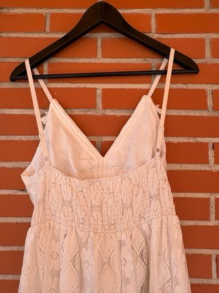 Vestido Bohemio Encaje Talla XL