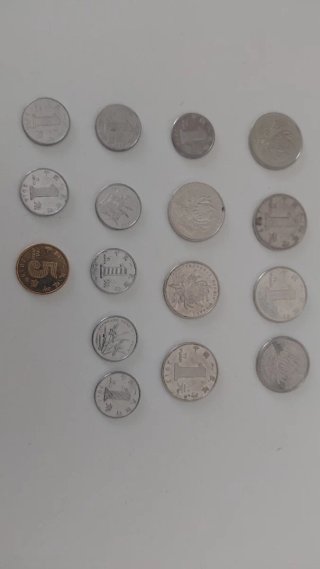 Lote de  16 monedas antiguas de China