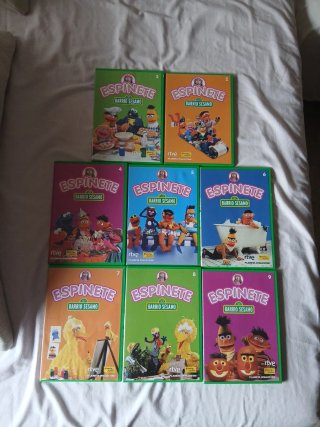 Colección Espinete Barrio Sésamo DVD
