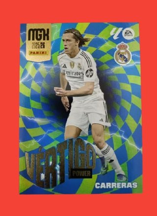 Carreras New Vértigo Power Megacracks Panini 25 26