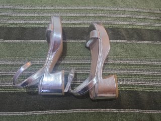 Sandalias plateadas Ulanka T37