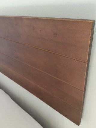 Cabecero de cama de madera