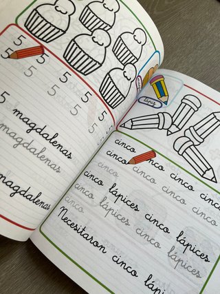 NUEVO Cuadernillo súper Escritura Divertida 5 Años