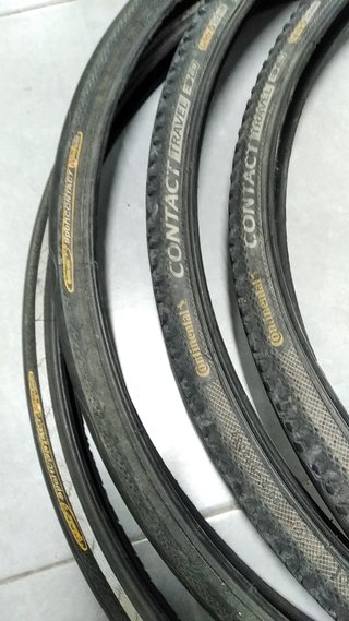 4 uds. Continental Contact Travel Cubiertas 28”/62