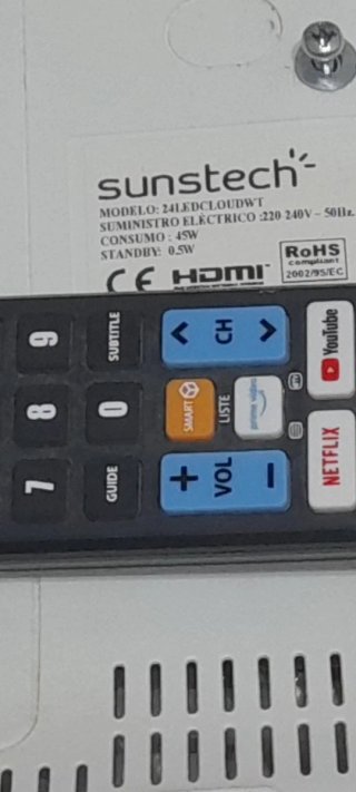 TV Sunstech 24 DCLOUUDWT Branca