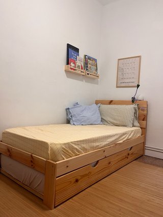 Cama individual de madera LUFE