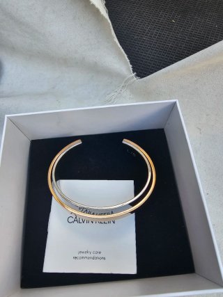 Pulsera Calvin Klein Dorada y Plateada