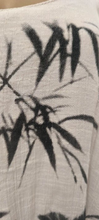 Vestido pintado a mano Talla Única