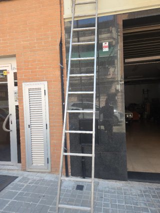 Escalera aluminio 3,60 metros