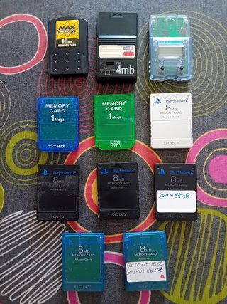 Memory Cards PS2