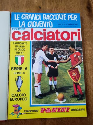 Ristampe album calciatori Panini 1961-1986