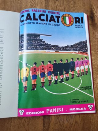 Ristampe album calciatori Panini 1961-1986