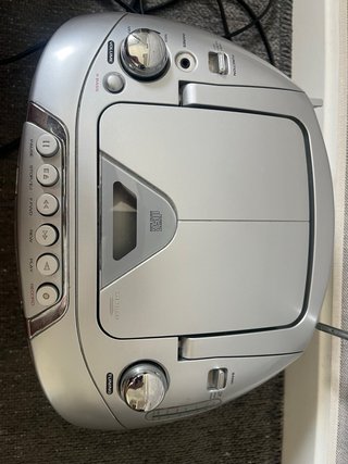 Radio CD Cassette Hitachi CX74 Vintage Retro