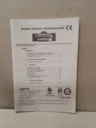 Manual Técnico y de Instalación Oregón exprés