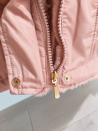 Parka WeLove forro pelo rosa Talla M