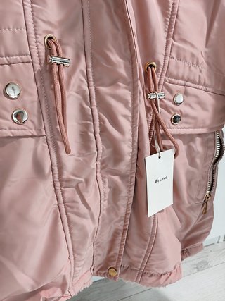 Parka WeLove forro pelo rosa Talla M