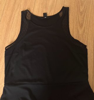 Vestido negro H&M tirantes