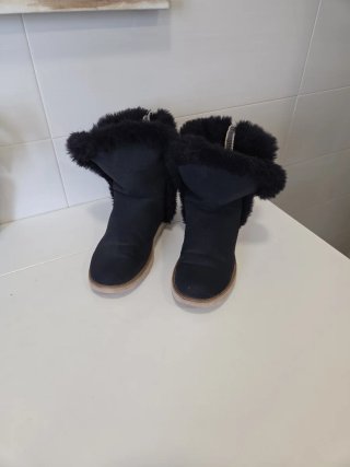 Botas zara 38 ante y pelo.