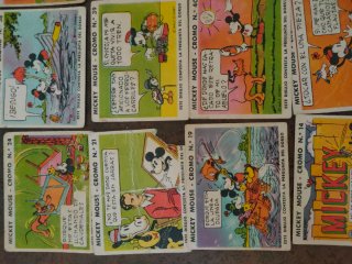 Cromos Mickey Mouse - Lote Variado
