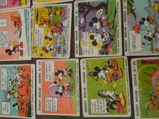 Cromos Mickey Mouse - Lote Variado