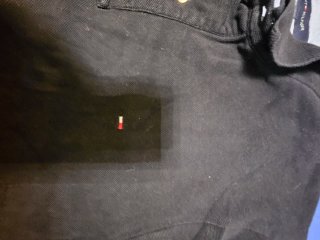 Polo Tommy Hilfiger Nero Taglia xxl usata