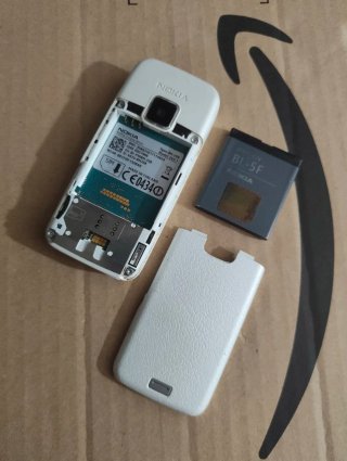 Nokia E65 Plata/Blanco