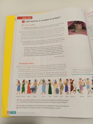Cultura Clásica II, Secundaria, Revuela