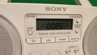 Radio CD SONY Personal Audio System