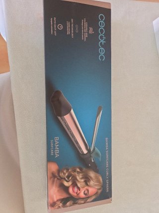 Cecotec Tenacillas Rizadoras Bamba Surfcare