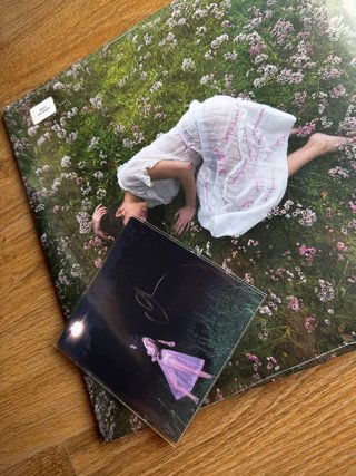Olivia Rodrigo vinilo firmado pretty sad girl love