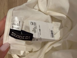 Top H&M blanco tirantes