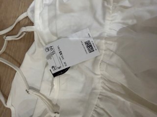 Top H&M blanco tirantes