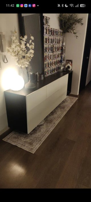 Consola Besta Ikea Blanca
