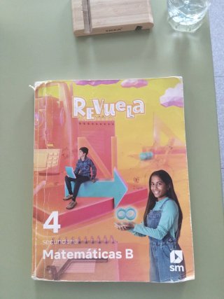 Matemáticas B, 4 secundaria, Revuela