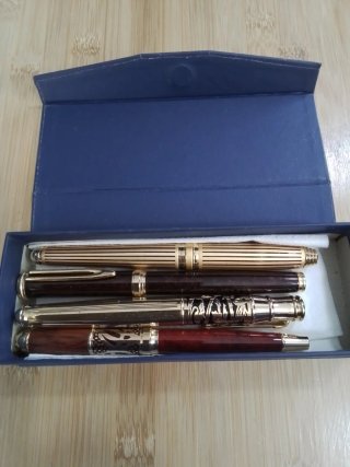 Lote 4 Penne Stilografiche Eleganti