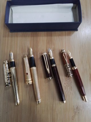 Lote 4 Penne Stilografiche Eleganti