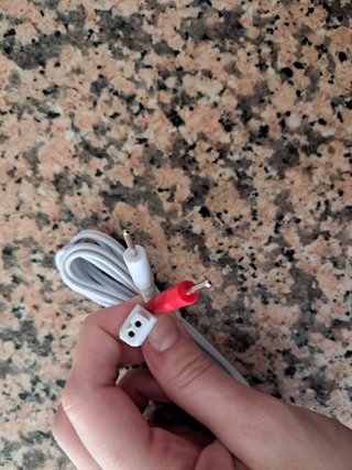 Cabo TENS / EMS Fichas Pin Branco
