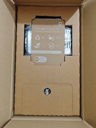 Cafetera Philips 5500 LatteGo Plata y Negra