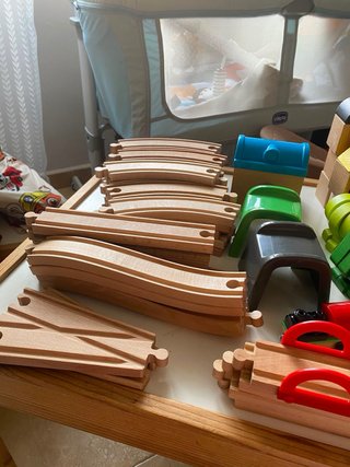 Tren de madera Ikea