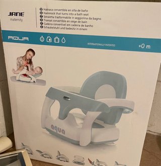 Hamaca convertible Jane Aqua para baño