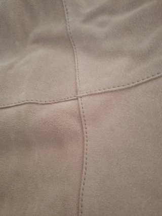 Bolso de ante beige